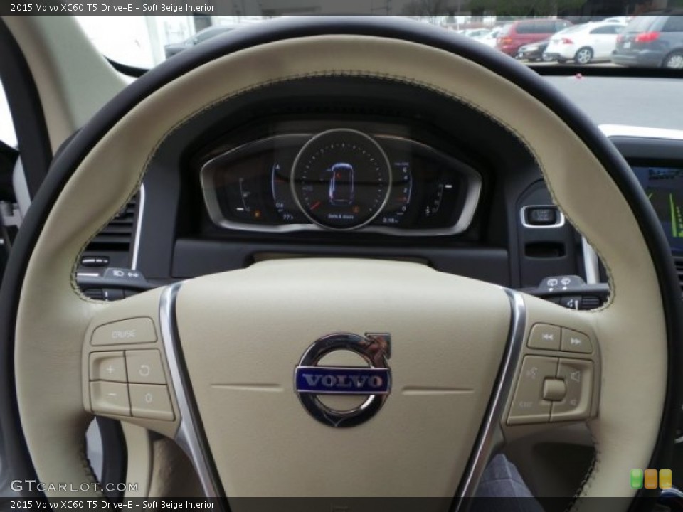 Soft Beige Interior Steering Wheel for the 2015 Volvo XC60 T5 Drive-E #102431573
