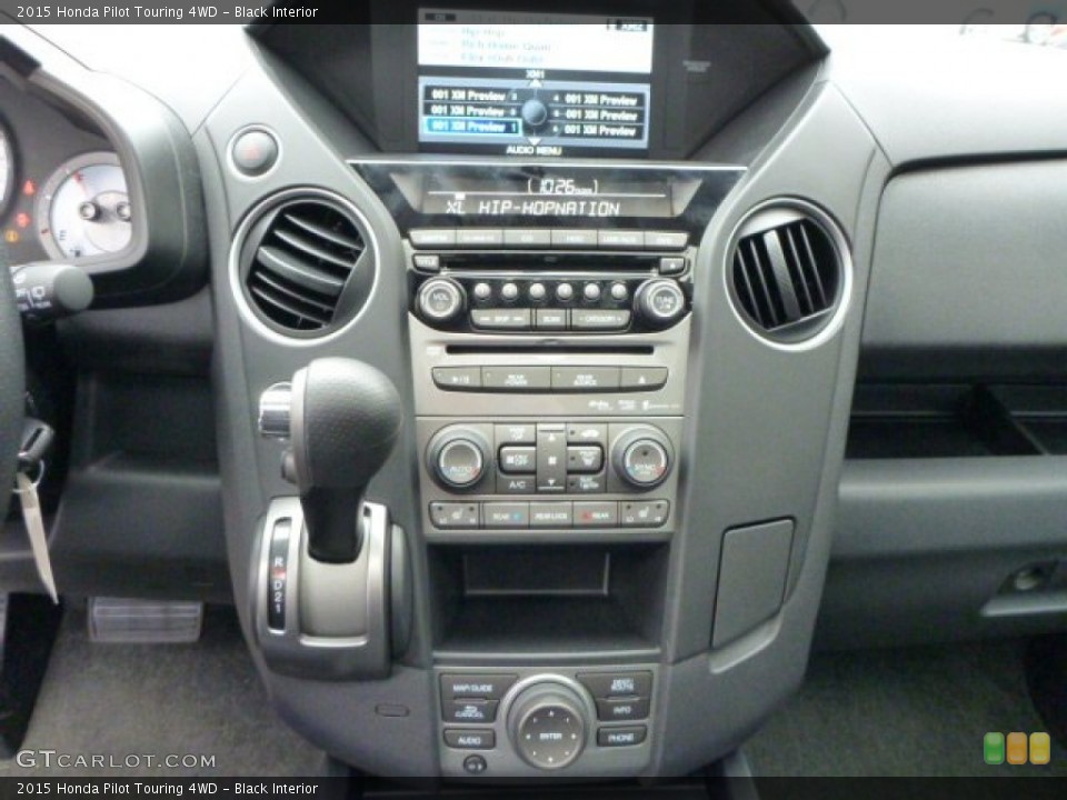 Black Interior Controls for the 2015 Honda Pilot Touring 4WD #102436220