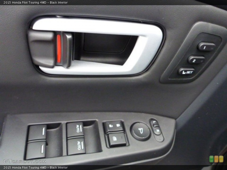 Black Interior Controls for the 2015 Honda Pilot Touring 4WD #102437150