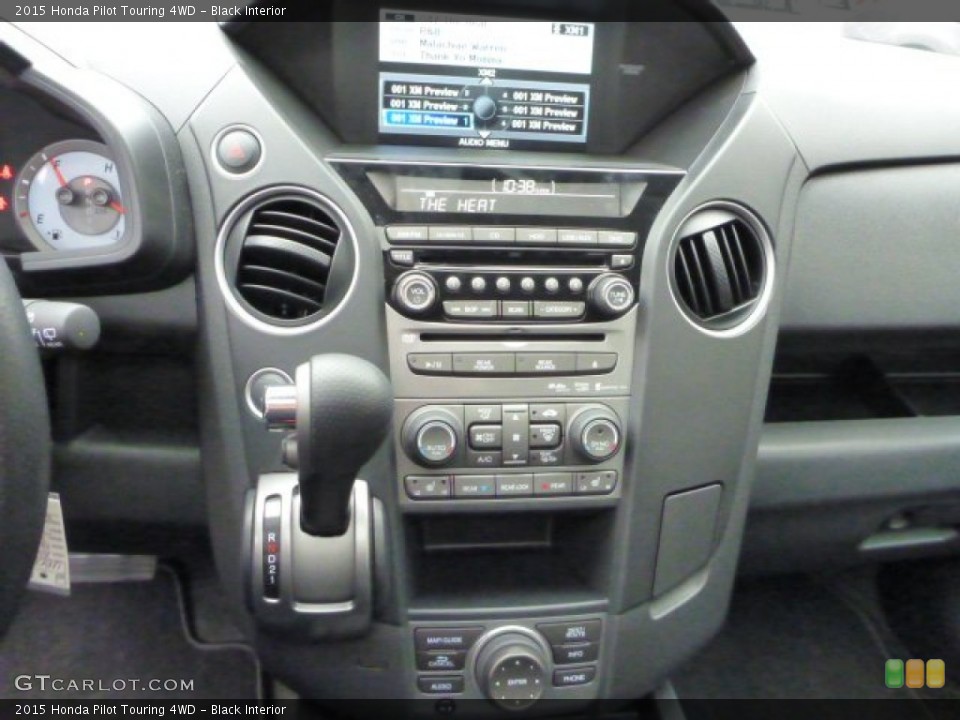 Black Interior Controls for the 2015 Honda Pilot Touring 4WD #102437192