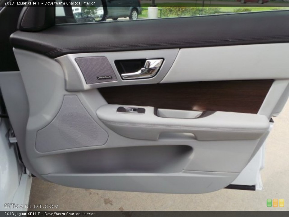 Dove/Warm Charcoal Interior Door Panel for the 2013 Jaguar XF I4 T #102438062
