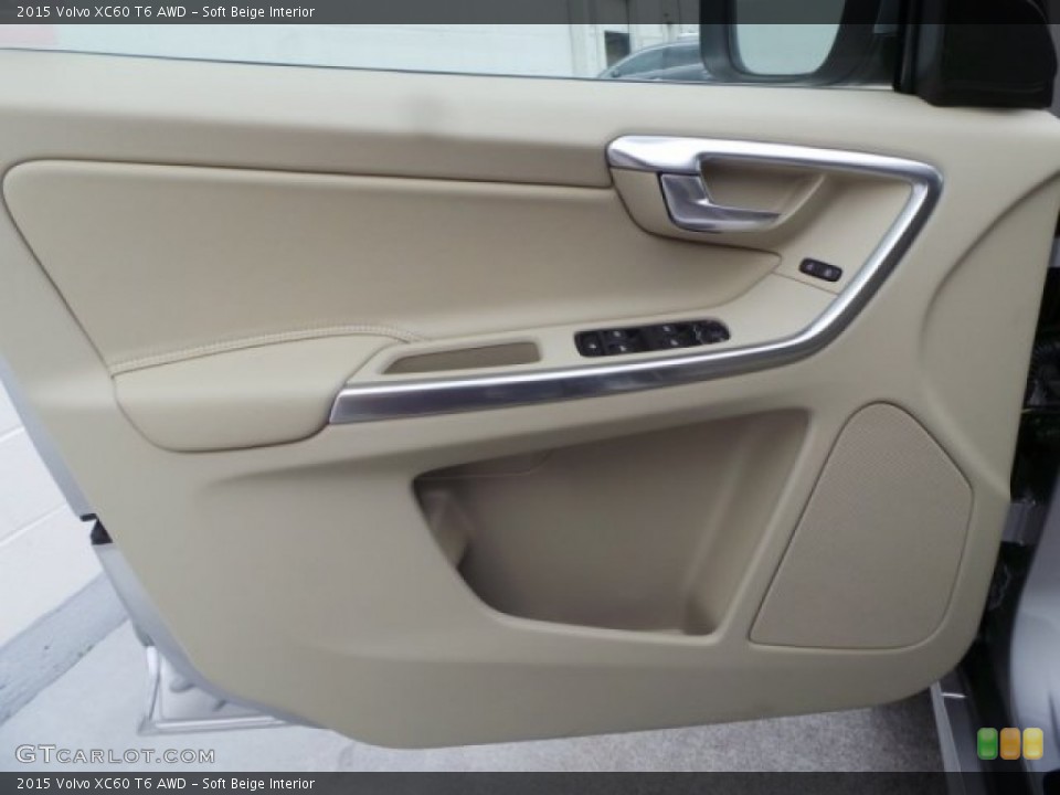 Soft Beige Interior Door Panel for the 2015 Volvo XC60 T6 AWD #102438131