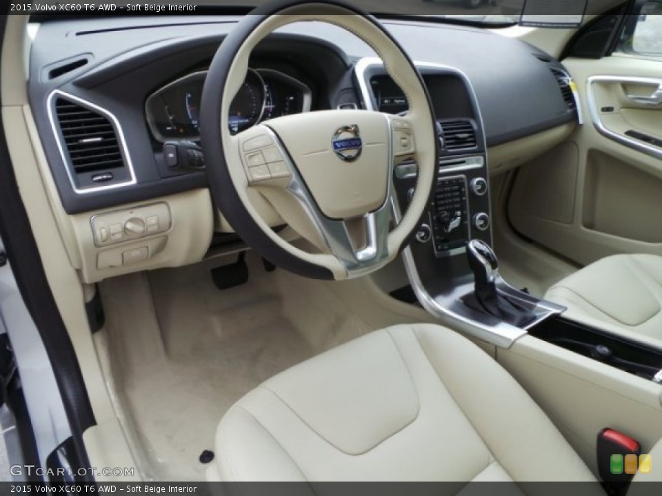 Soft Beige 2015 Volvo XC60 Interiors