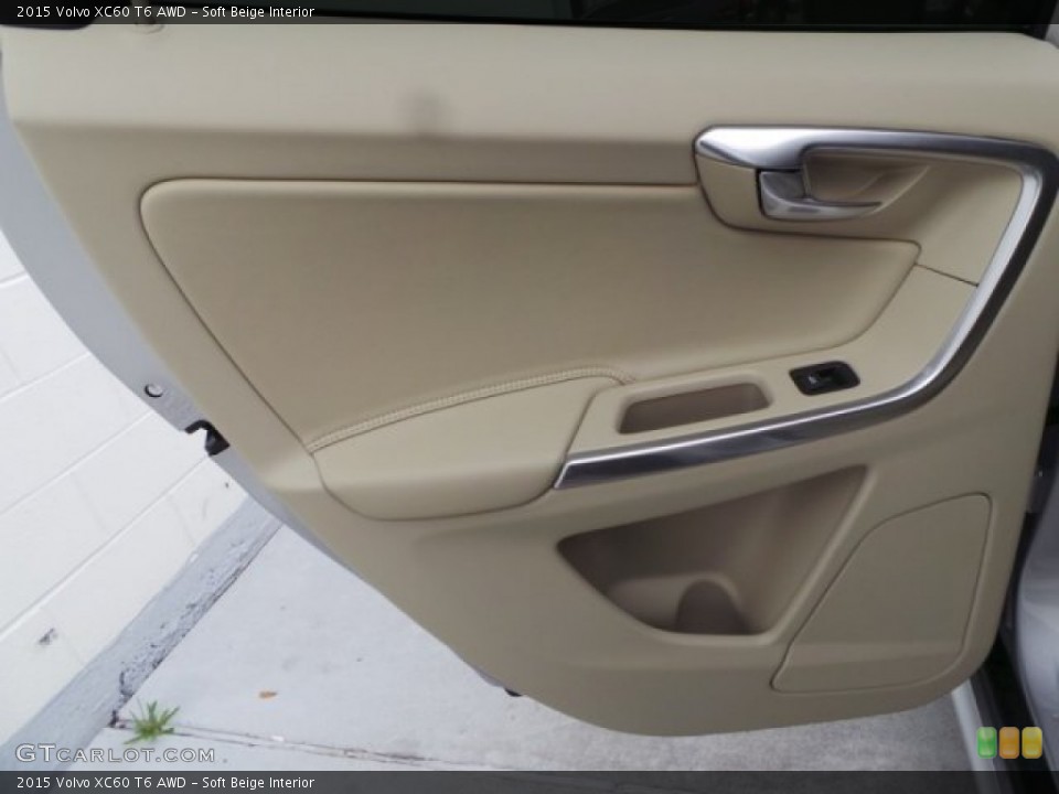 Soft Beige Interior Door Panel for the 2015 Volvo XC60 T6 AWD #102438242