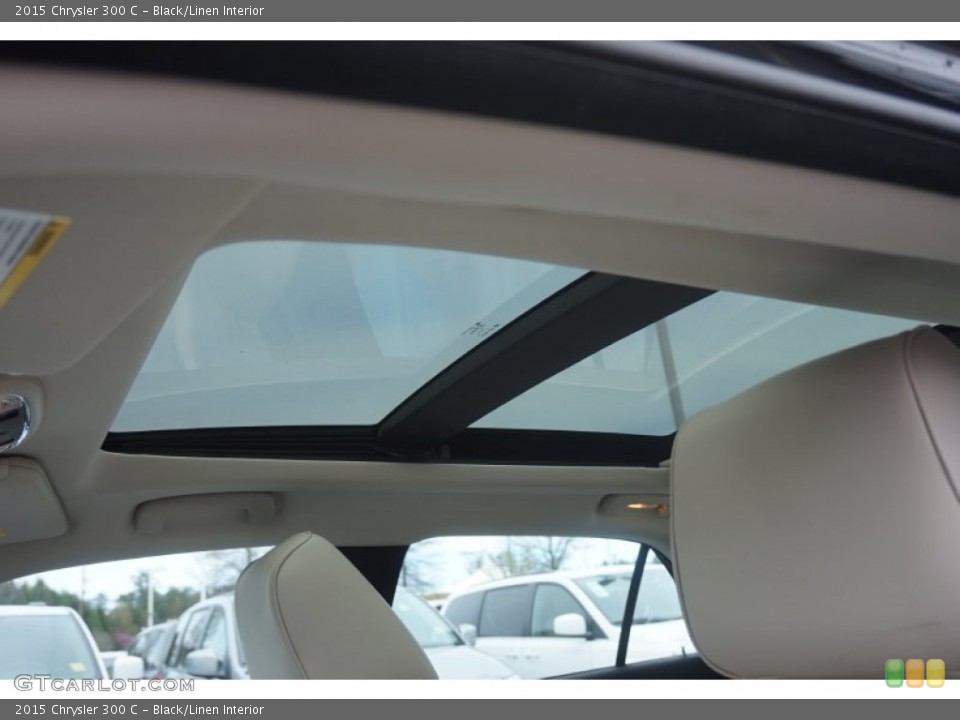 Black/Linen Interior Sunroof for the 2015 Chrysler 300 C #102441127