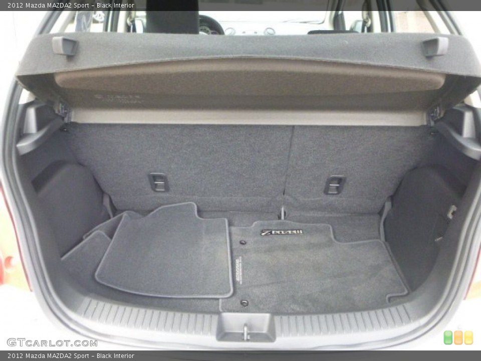 Black Interior Trunk for the 2012 Mazda MAZDA2 Sport #102447355