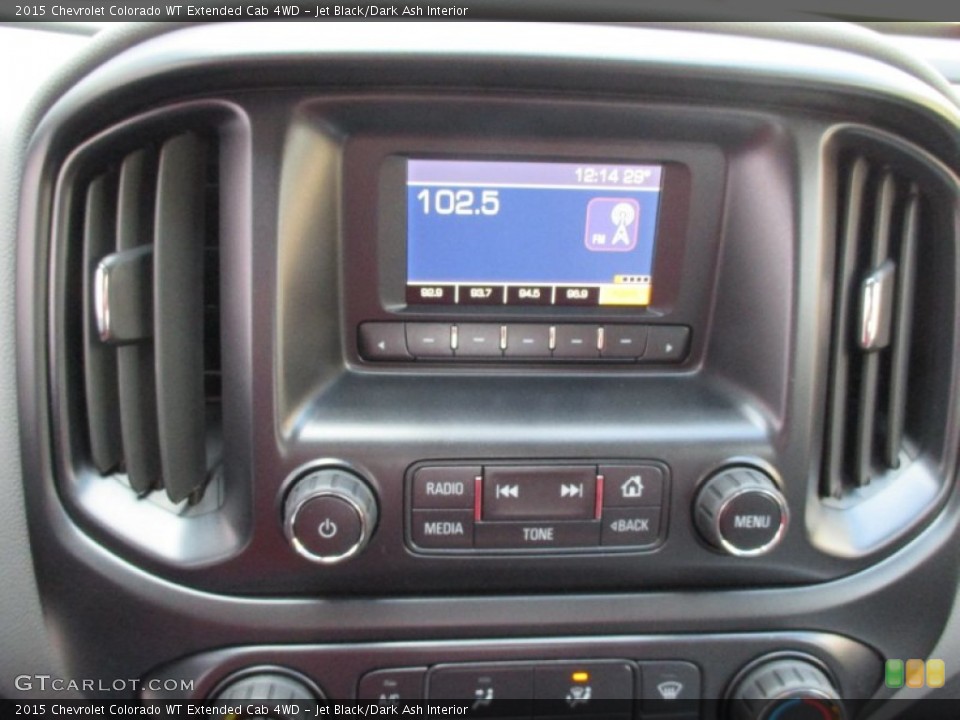 Jet Black/Dark Ash Interior Audio System for the 2015 Chevrolet Colorado WT Extended Cab 4WD #102447868