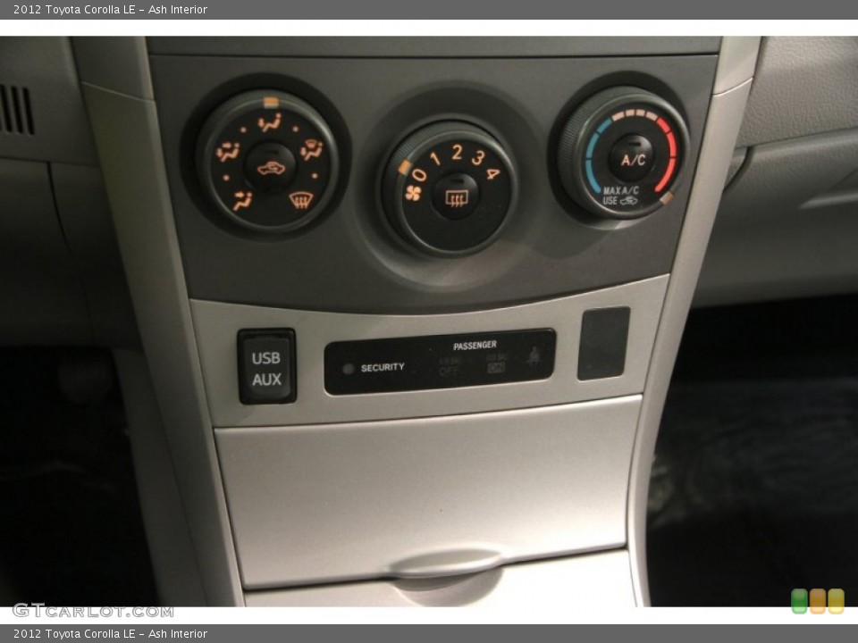 Ash Interior Controls for the 2012 Toyota Corolla LE #102450334