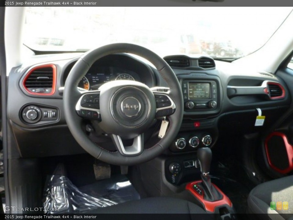 Black Interior Prime Interior for the 2015 Jeep Renegade Trailhawk 4x4 #102450485