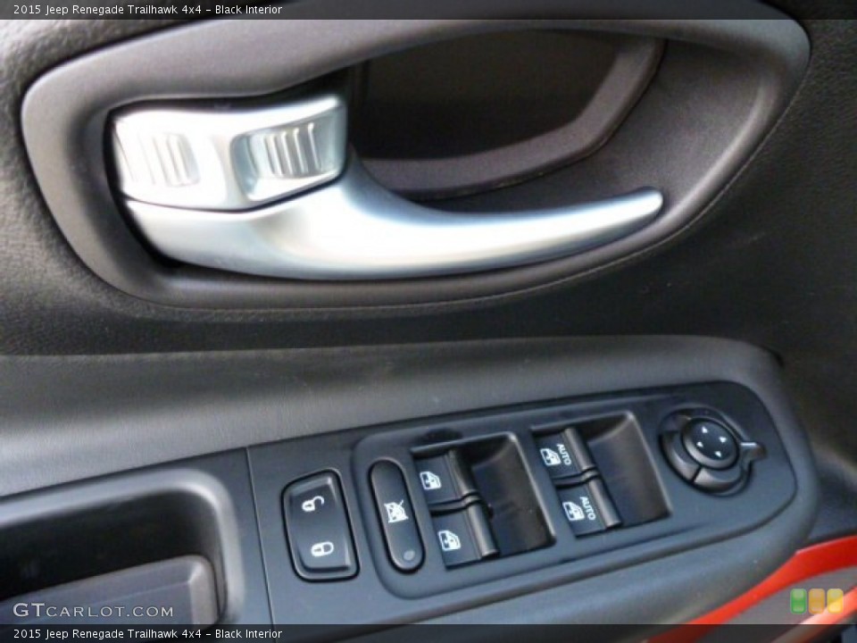 Black Interior Controls for the 2015 Jeep Renegade Trailhawk 4x4 #102450499