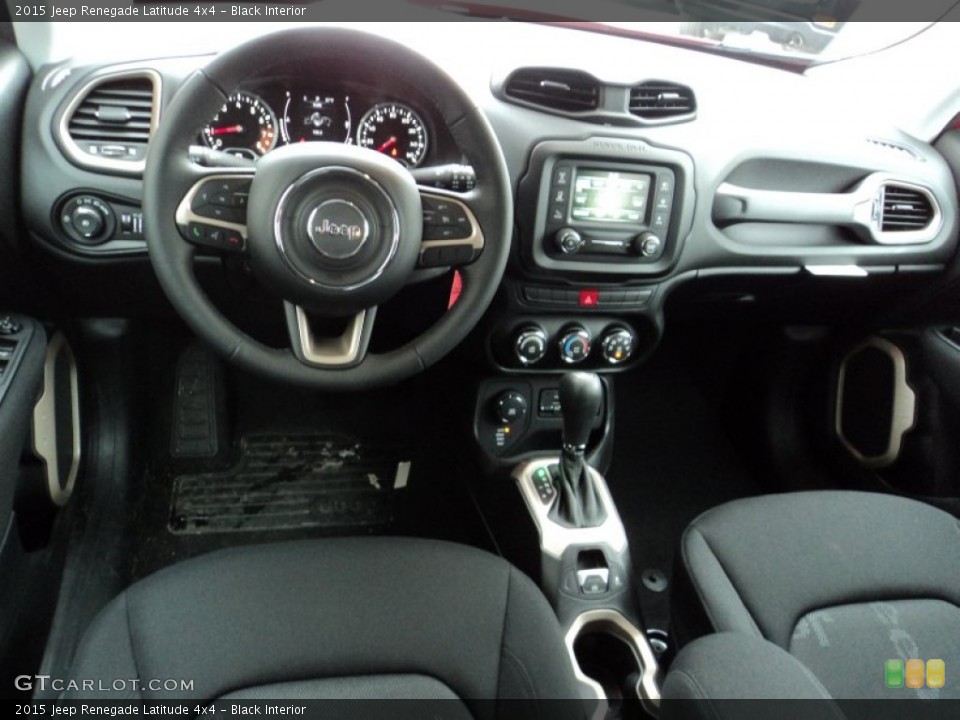 Black Interior Prime Interior for the 2015 Jeep Renegade Latitude 4x4 #102450697