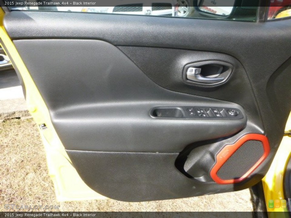Black Interior Door Panel for the 2015 Jeep Renegade Trailhawk 4x4 #102451342