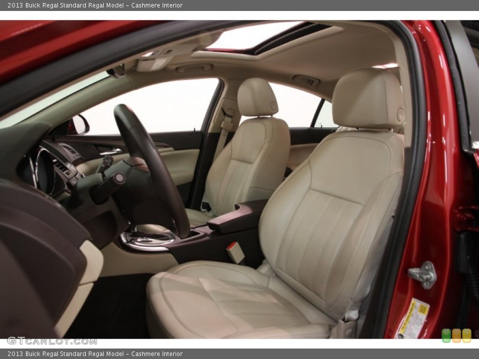 Cashmere Interior Front Seat for the 2013 Buick Regal  #102454901
