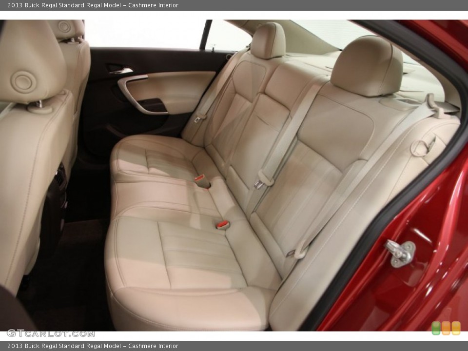 Cashmere Interior Rear Seat for the 2013 Buick Regal  #102455141