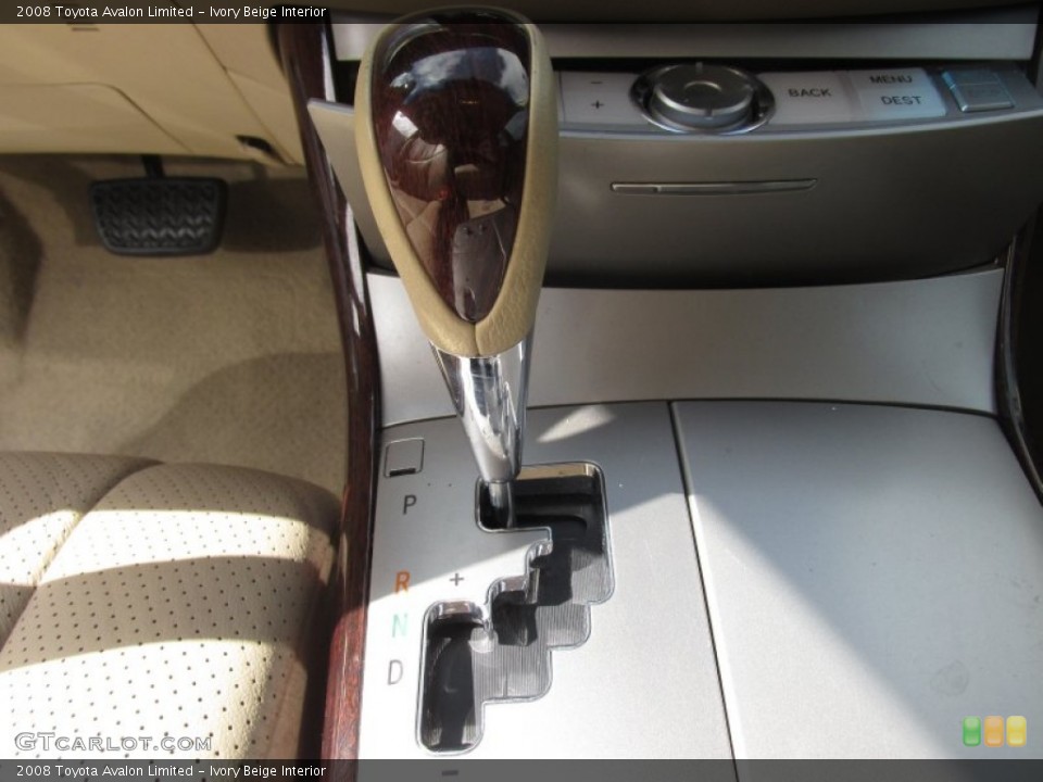 Ivory Beige Interior Transmission for the 2008 Toyota Avalon Limited #102460106
