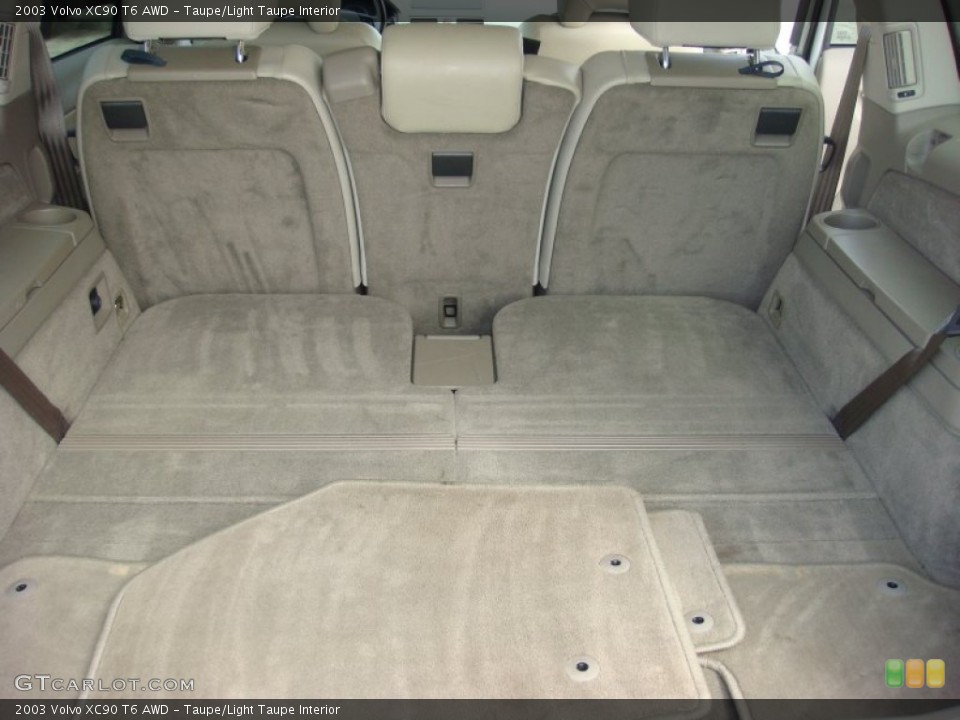 Taupe/Light Taupe Interior Trunk for the 2003 Volvo XC90 T6 AWD #102465027