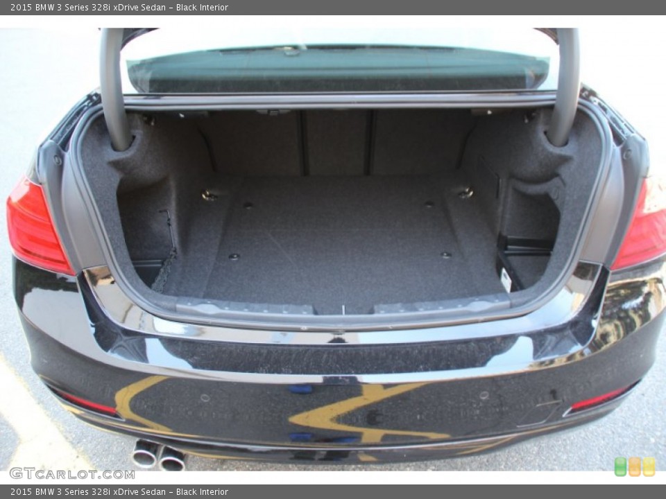 Black Interior Trunk for the 2015 BMW 3 Series 328i xDrive Sedan #102477483
