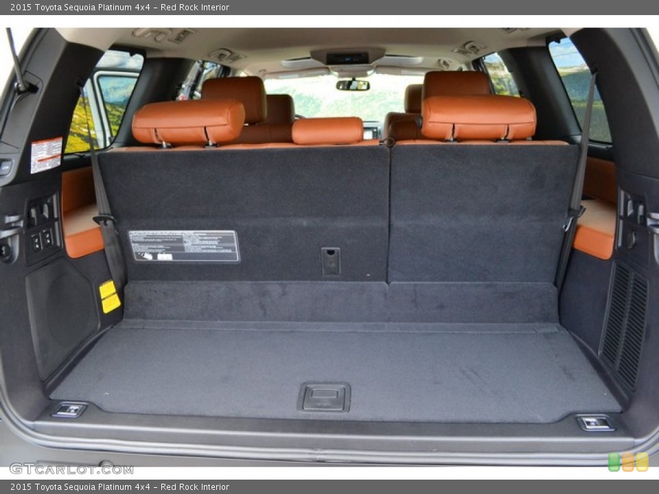 Red Rock Interior Trunk for the 2015 Toyota Sequoia Platinum 4x4 #102478212