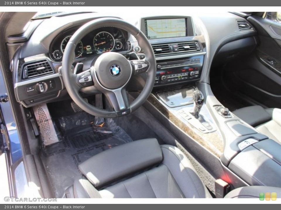 Black Interior Photo for the 2014 BMW 6 Series 640i Coupe #102479346
