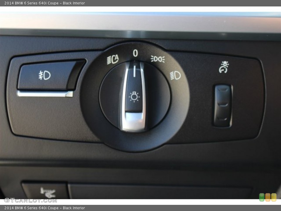Black Interior Controls for the 2014 BMW 6 Series 640i Coupe #102479631