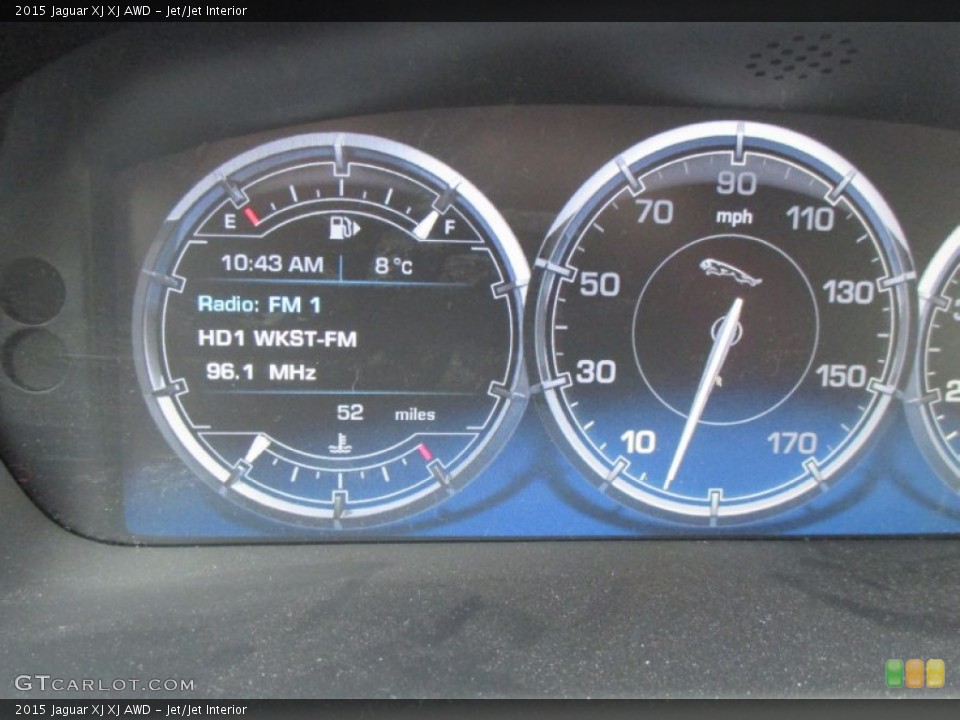 Jet/Jet Interior Gauges for the 2015 Jaguar XJ XJ AWD #102479874