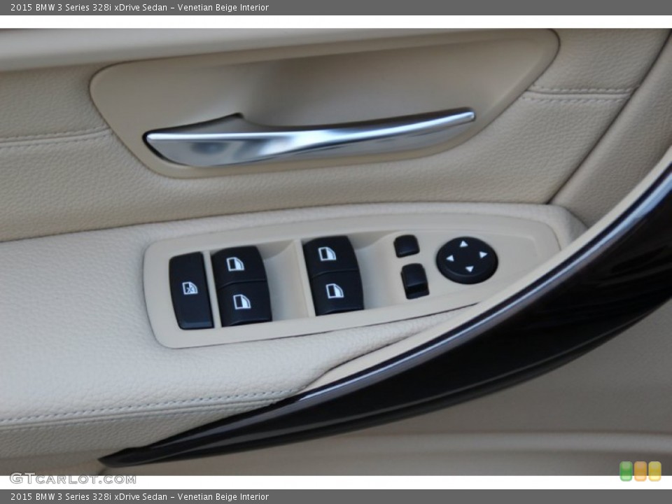 Venetian Beige Interior Controls for the 2015 BMW 3 Series 328i xDrive Sedan #102480252