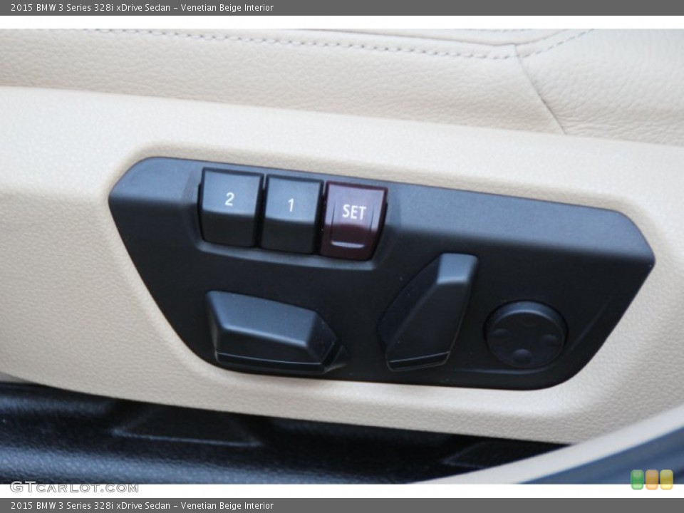 Venetian Beige Interior Controls for the 2015 BMW 3 Series 328i xDrive Sedan #102480318