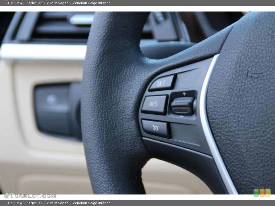 Venetian Beige Interior Controls for the 2015 BMW 3 Series 328i xDrive Sedan #102480459