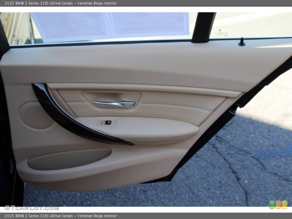 Venetian Beige Interior Door Panel for the 2015 BMW 3 Series 328i xDrive Sedan #102480597