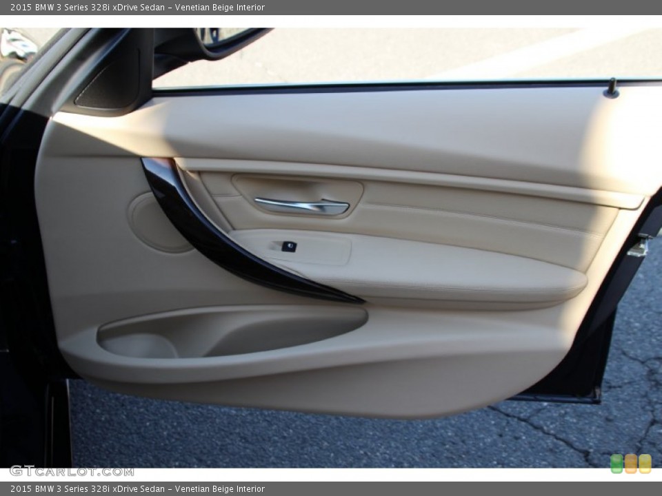 Venetian Beige Interior Door Panel for the 2015 BMW 3 Series 328i xDrive Sedan #102480644