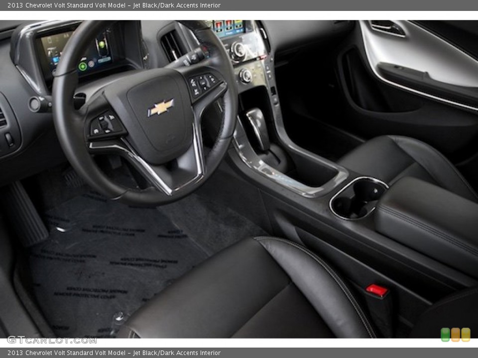 Jet Black/Dark Accents Interior Prime Interior for the 2013 Chevrolet Volt  #102482691