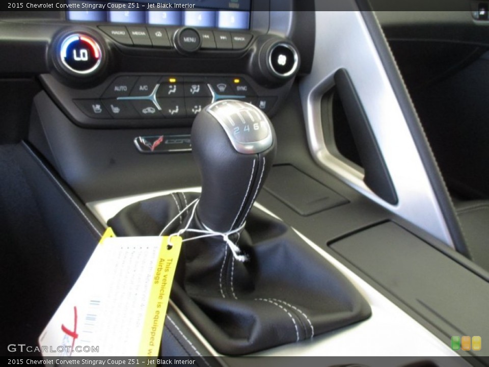 Jet Black Interior Transmission for the 2015 Chevrolet Corvette Stingray Coupe Z51 #102487284