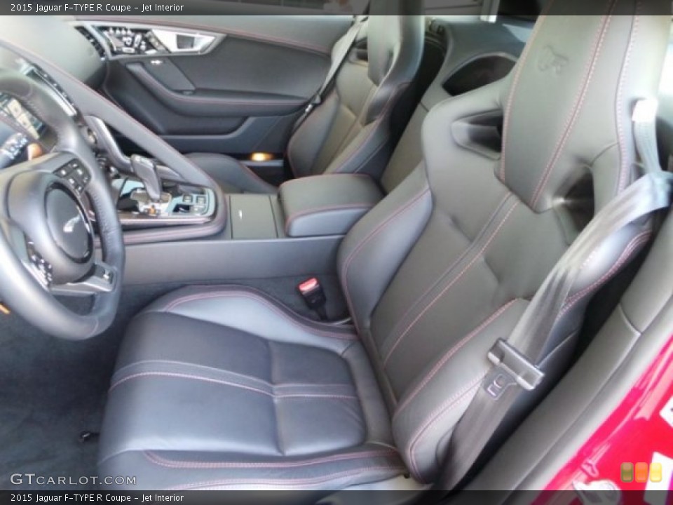 Jet Interior Front Seat for the 2015 Jaguar F-TYPE R Coupe #102490821