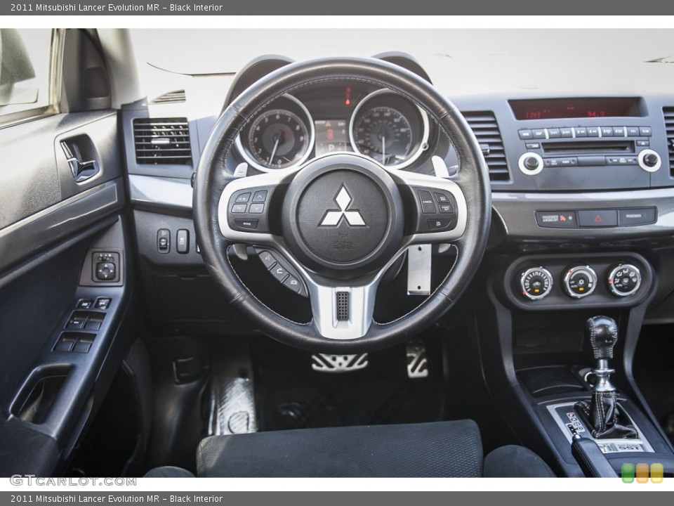 Black Interior Dashboard for the 2011 Mitsubishi Lancer Evolution MR #102493026