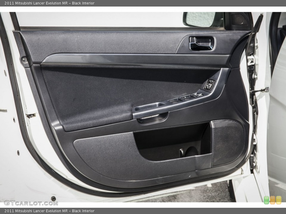 Black Interior Door Panel for the 2011 Mitsubishi Lancer Evolution MR #102493662