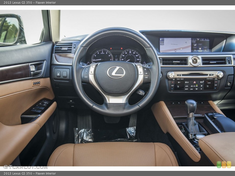 Flaxen Interior Dashboard for the 2013 Lexus GS 350 #102495429