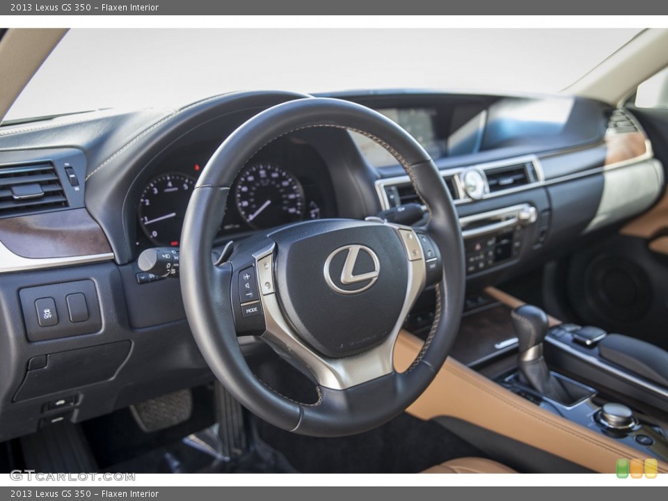 Flaxen Interior Dashboard for the 2013 Lexus GS 350 #102496071