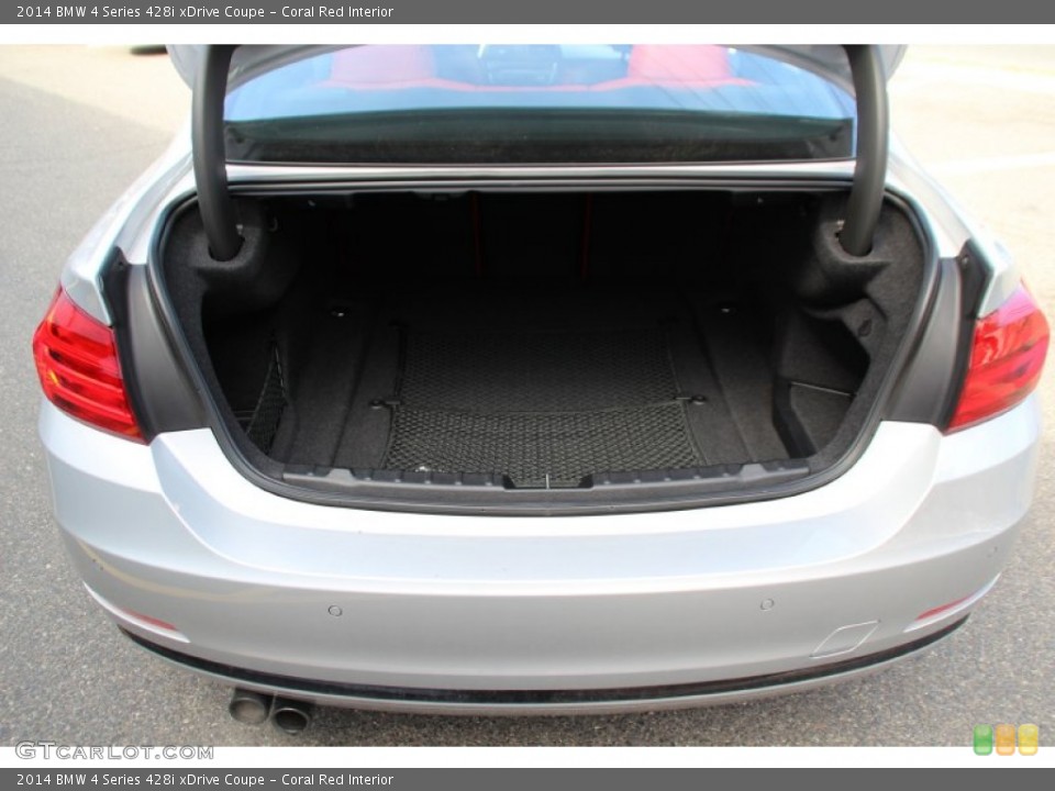 Coral Red Interior Trunk for the 2014 BMW 4 Series 428i xDrive Coupe #102499582