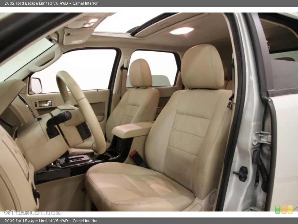 Camel Interior Photo for the 2009 Ford Escape Limited V6 4WD #102500514