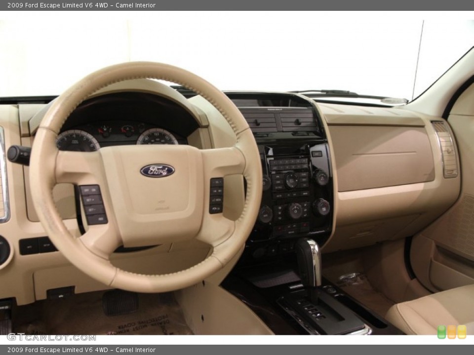 Camel Interior Dashboard for the 2009 Ford Escape Limited V6 4WD #102500534