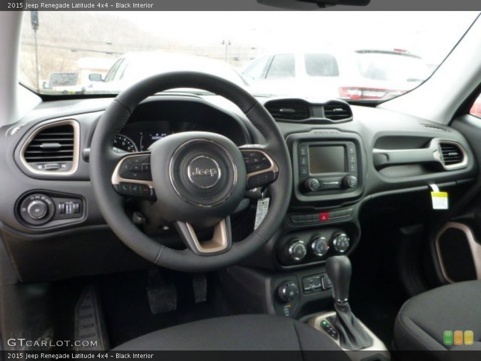 Black Interior Prime Interior for the 2015 Jeep Renegade Latitude 4x4 #102511484