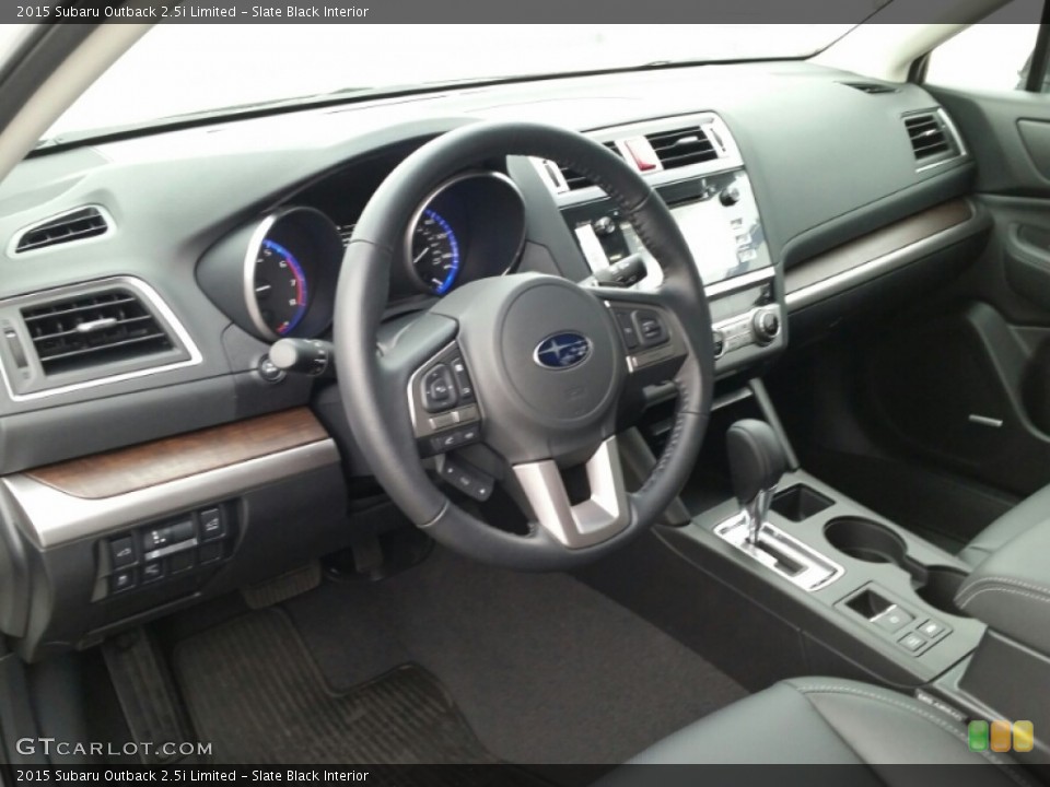 Slate Black Interior Dashboard for the 2015 Subaru Outback 2.5i Limited #102512663