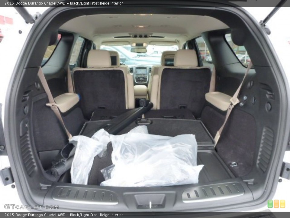 Black/Light Frost Beige Interior Trunk for the 2015 Dodge Durango Citadel AWD #102513473