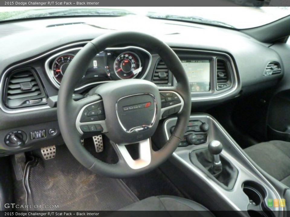 Black Interior Dashboard for the 2015 Dodge Challenger R/T Scat Pack #102514057