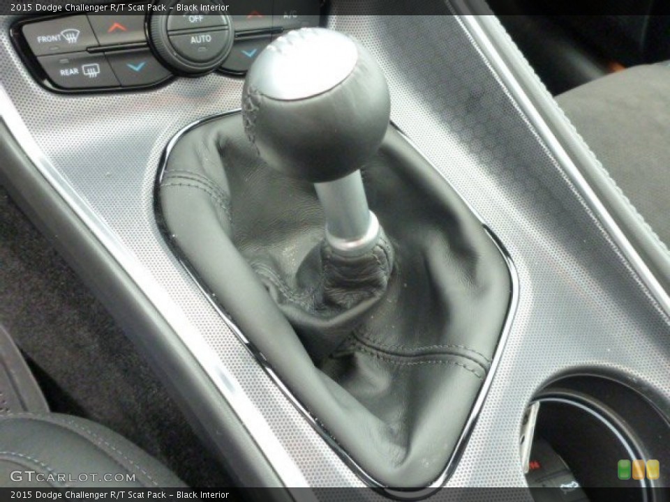 Black Interior Transmission for the 2015 Dodge Challenger R/T Scat Pack #102514144