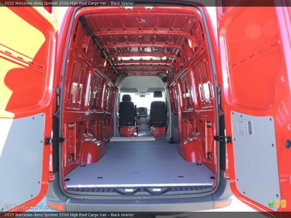 Black Interior Trunk for the 2015 Mercedes-Benz Sprinter 2500 High Roof Cargo Van #102516187