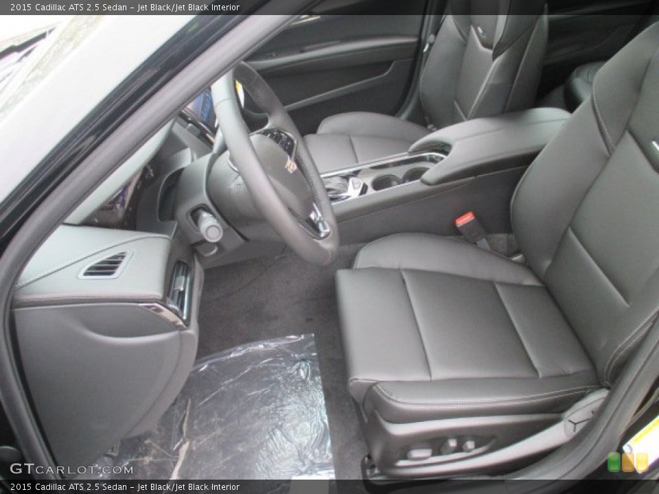 Jet Black/Jet Black Interior Front Seat for the 2015 Cadillac ATS 2.5 Sedan #102519584
