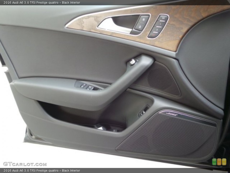 Black Interior Door Panel for the 2016 Audi A6 3.0 TFSI Prestige quattro #102522032