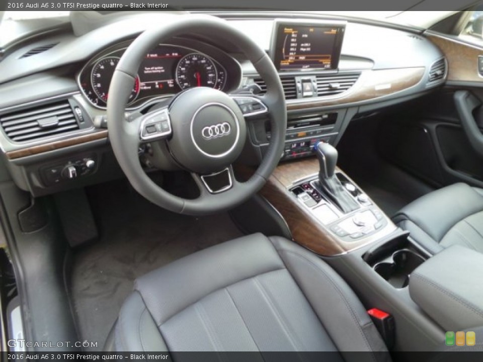 Black Interior Photo for the 2016 Audi A6 3.0 TFSI Prestige quattro #102522053