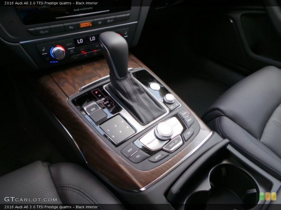 Black Interior Transmission for the 2016 Audi A6 3.0 TFSI Prestige quattro #102522149